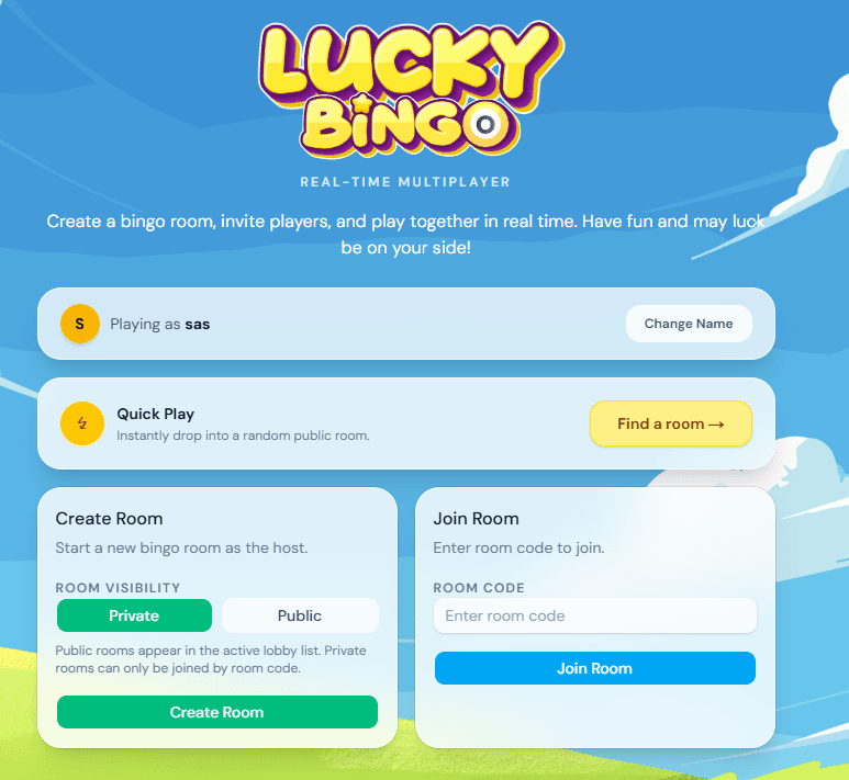 lucky bingo